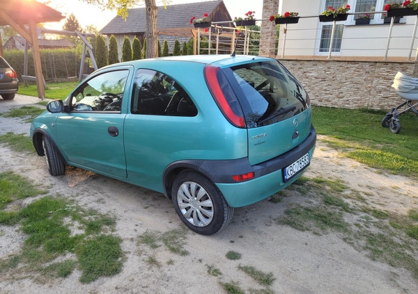 Opel Corsa cena 3700 przebieg: 169000, rok produkcji 2003 z Wąsosz małe 92